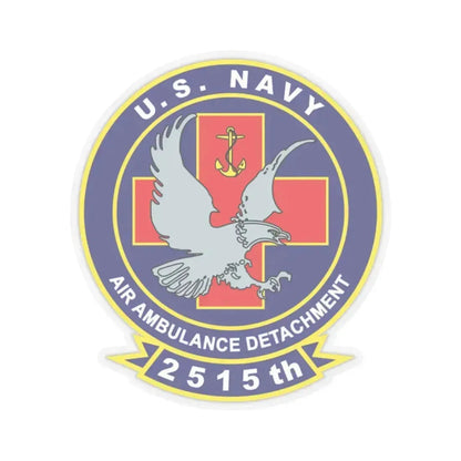 2515th AAD (U.S. Navy) STICKER Vinyl Kiss-Cut Decal 2 Inch Transparent - The Sticker Space