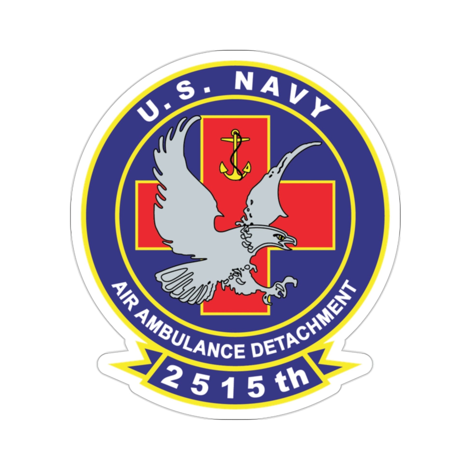 2515th AAD v2 (U.S. Navy) STICKER Vinyl Die-Cut Decal-2 Inch-The Sticker Space