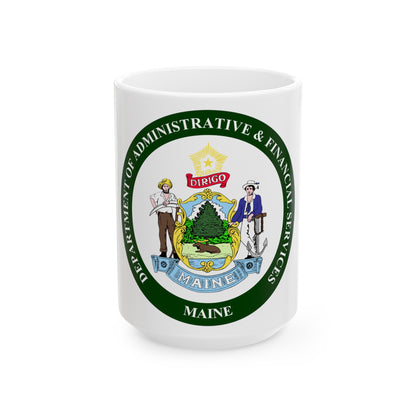 Maine Department of Administrative and Financial Services - White Coffee Mug