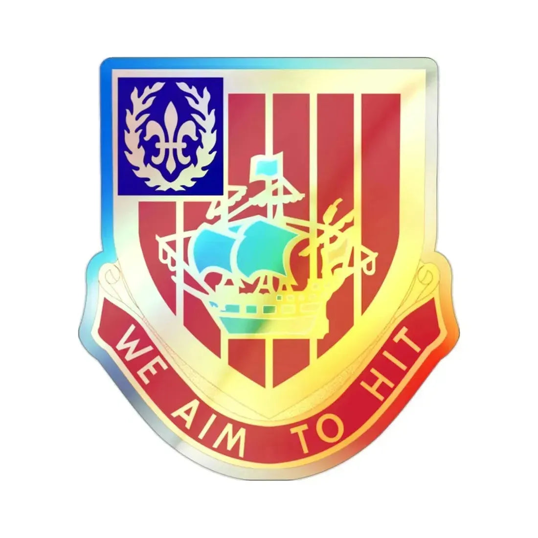 251st Air Defense Artillery Regiment (U.S. Army) Holographic STICKER Die-Cut Vinyl Decal - The Sticker Space