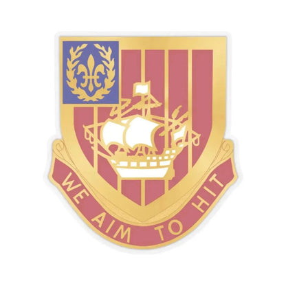251st Air Defense Artillery Regiment (U.S. Army) STICKER Vinyl Kiss-Cut Decal 2 Inch Transparent - The Sticker Space