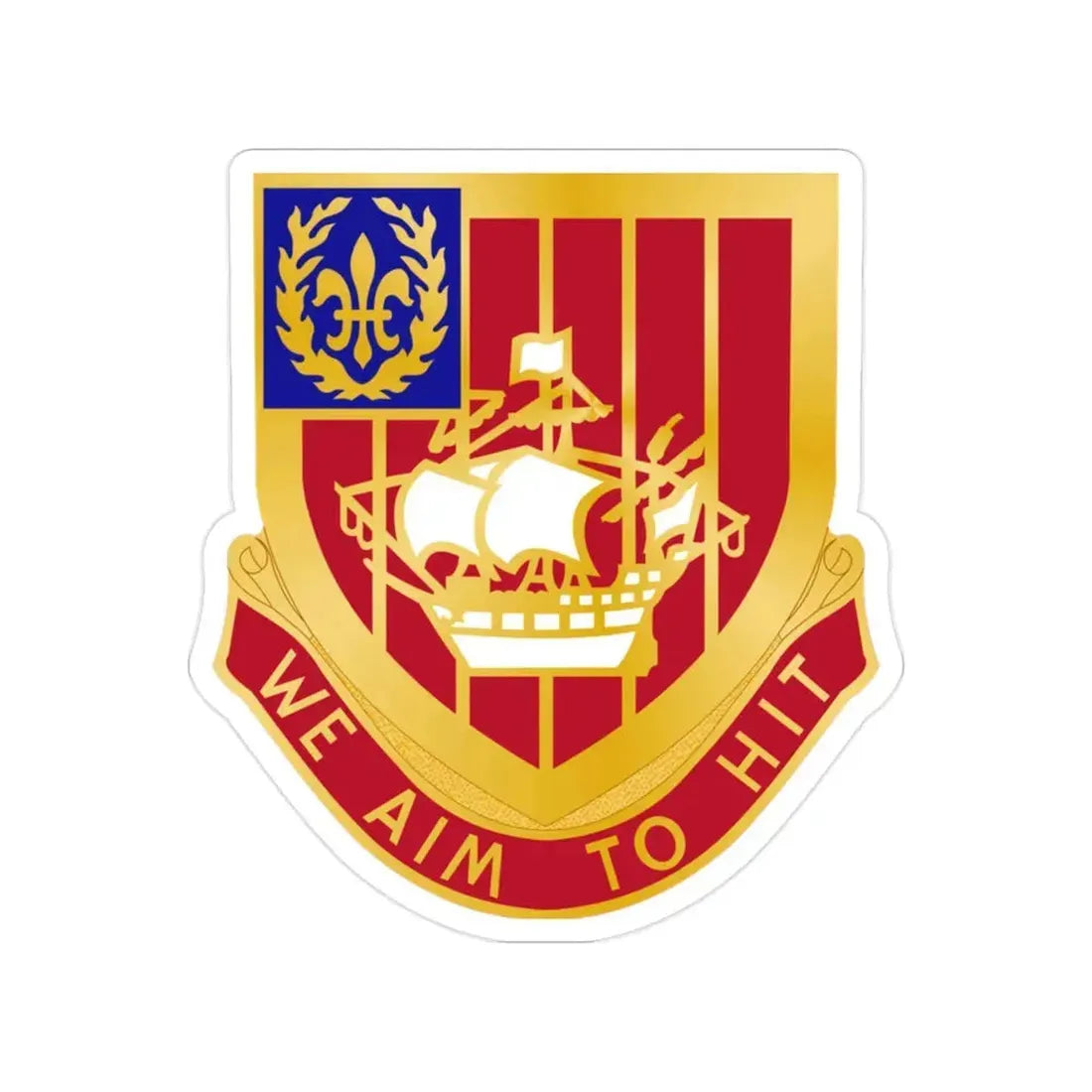251st Air Defense Artillery Regiment (U.S. Army) Transparent STICKER Die-Cut Vinyl Decal 2 Inch - The Sticker Space