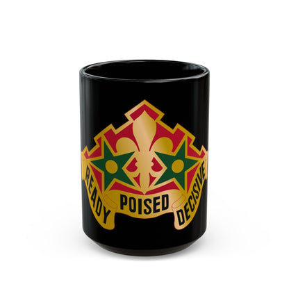 252 Armor Regiment (U.S. Army) Black Coffee Mug-15oz-The Sticker Space