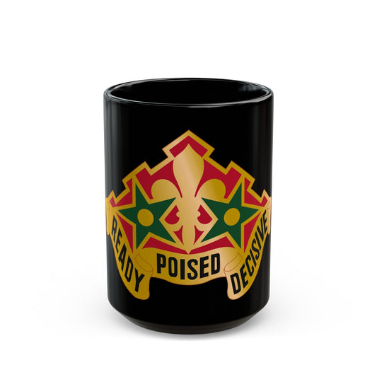 252 Armor Regiment (U.S. Army) Black Coffee Mug-15oz-The Sticker Space