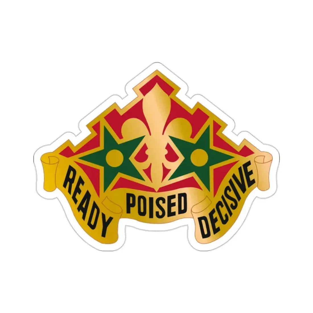 252 Armor Regiment (U.S. Army) STICKER Vinyl Die-Cut Decal 2 Inch - The Sticker Space