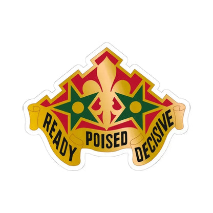 252 Armor Regiment (U.S. Army) STICKER Vinyl Kiss-Cut Decal 4 Inch White - The Sticker Space