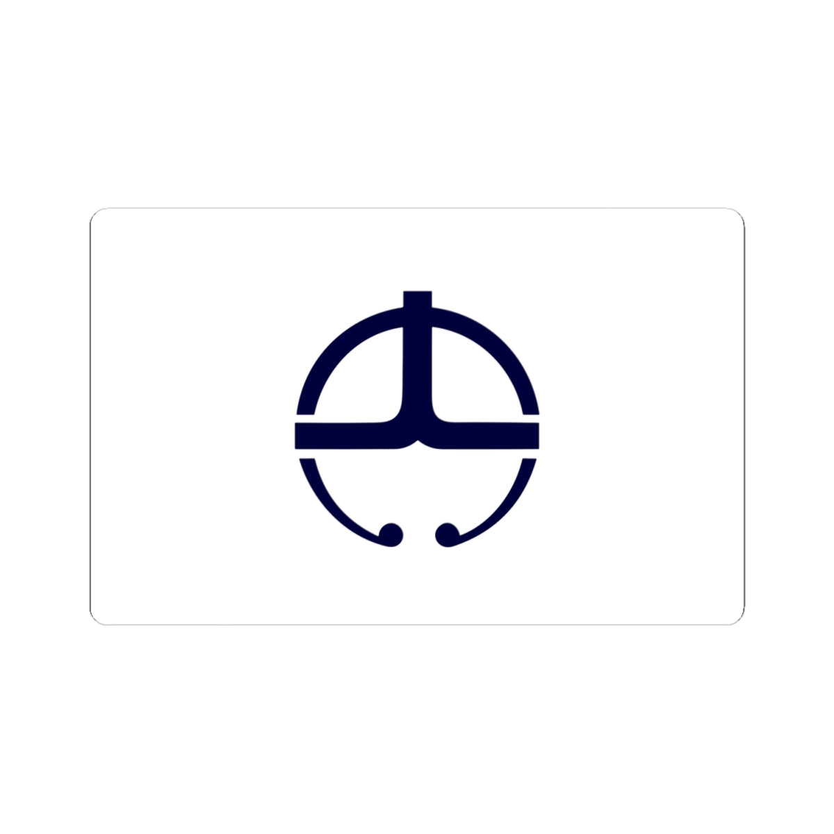 Flag of Oyodo Nara (Japan) STICKER Vinyl Kiss-Cut Decal