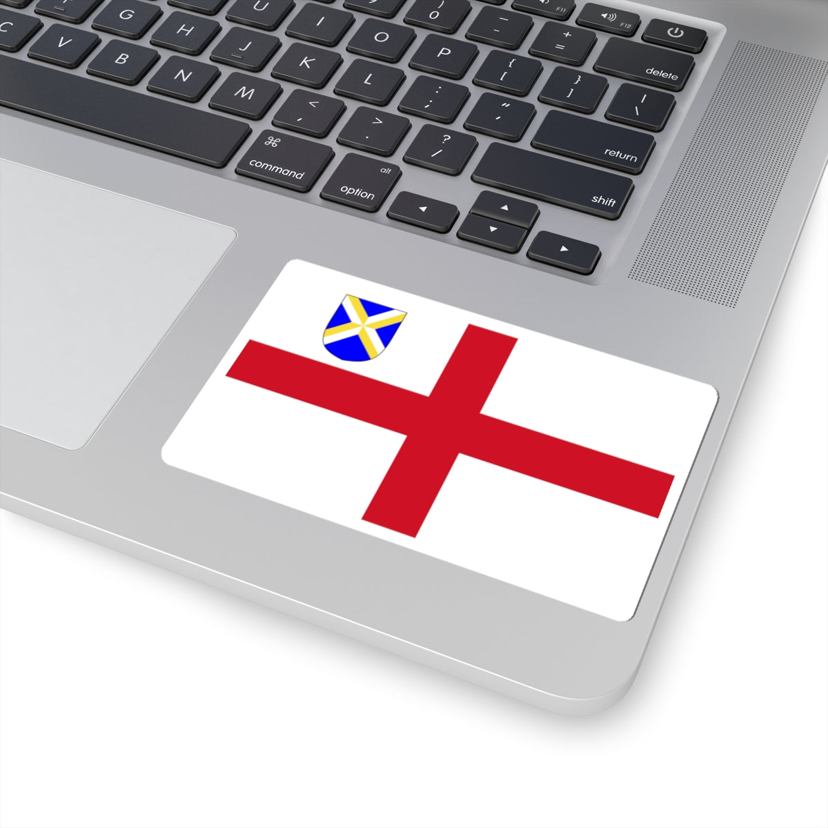 Flag of the Diocese of Bath and Wells (England) STICKER Vinyl Kiss-Cut Decal