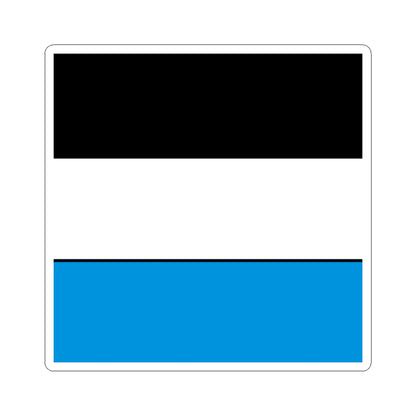 CHE Unterkulm Flag (Switzerland) STICKER Vinyl Kiss-Cut Decal