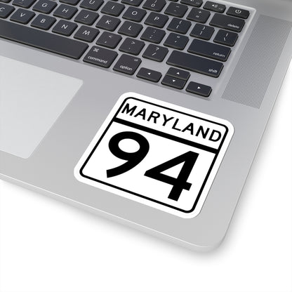 MD Route 94 (Maryland) (Road Sign) STICKER Vinyl Kiss-Cut Decal