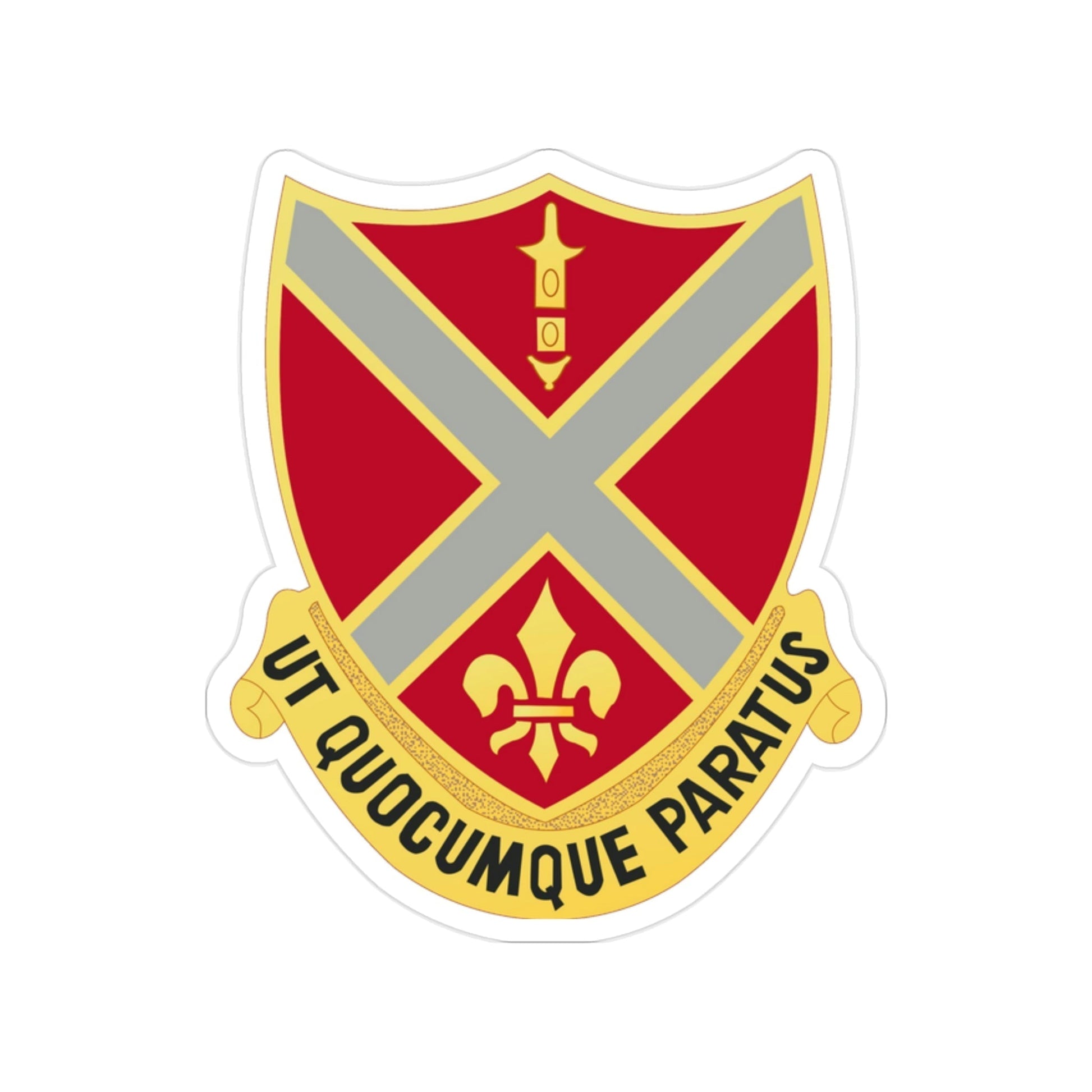 252nd Artillery Regiment (U.S. Army) Transparent STICKER Die-Cut Vinyl Decal-2 Inch-The Sticker Space