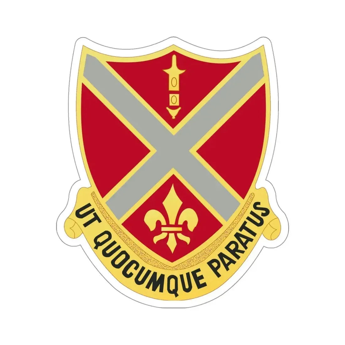 252nd Artillery Regiment (U.S. Army) STICKER Vinyl Die-Cut Decal - The Sticker Space