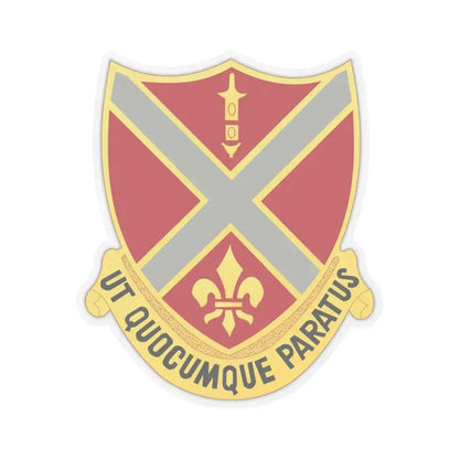 252nd Artillery Regiment (U.S. Army) STICKER Vinyl Kiss-Cut Decal 3 Inch Transparent - The Sticker Space
