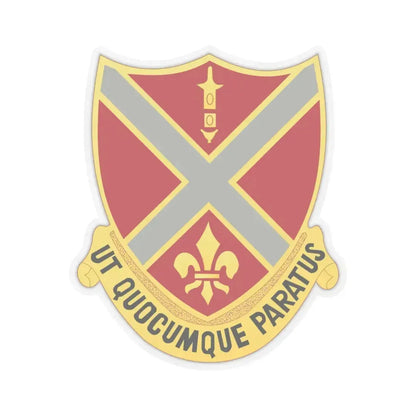 252nd Artillery Regiment (U.S. Army) STICKER Vinyl Kiss-Cut Decal 6 Inch Transparent - The Sticker Space