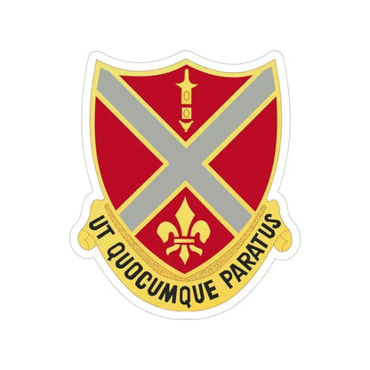 252nd Artillery Regiment (U.S. Army) Transparent STICKER Die-Cut Vinyl Decal 4 Inch - The Sticker Space