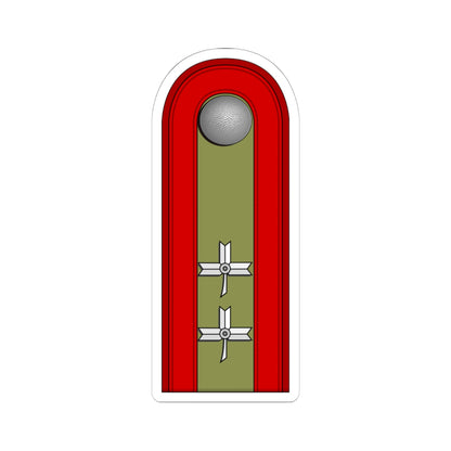 Croatia HOS OR 4 (Croatia) (Military Rank) STICKER Vinyl Kiss-Cut Decal