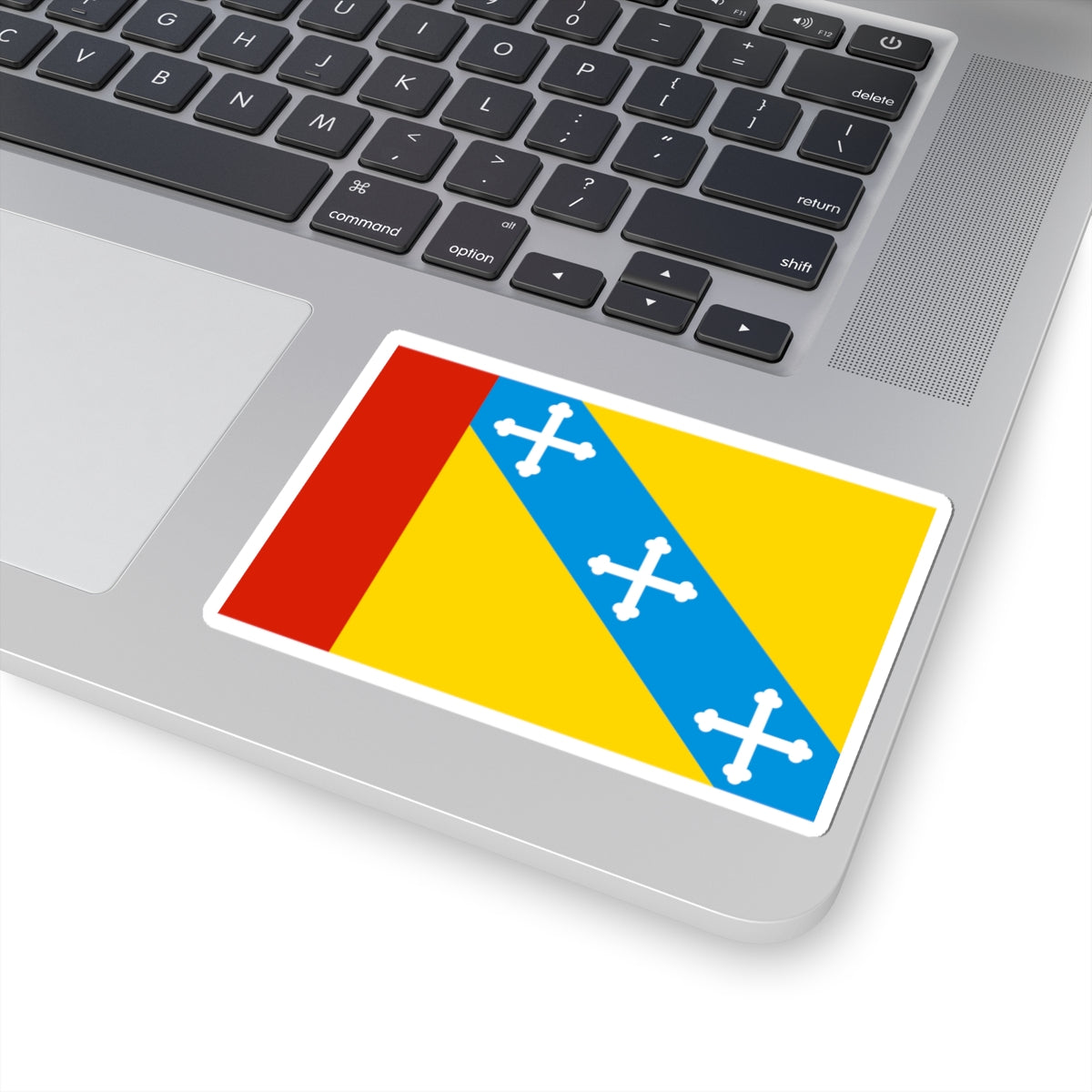 Flag of Golovachevskoe Moscow oblast (Russia) STICKER Vinyl Kiss-Cut Decal