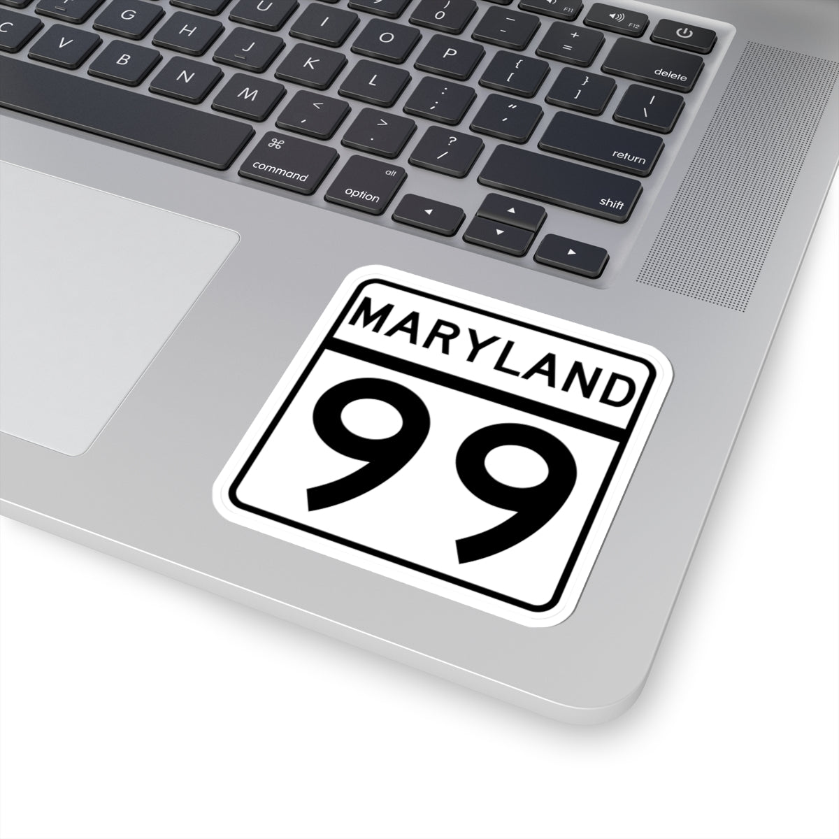 MD Route 99 (Maryland) (Road Sign) STICKER Vinyl Kiss-Cut Decal