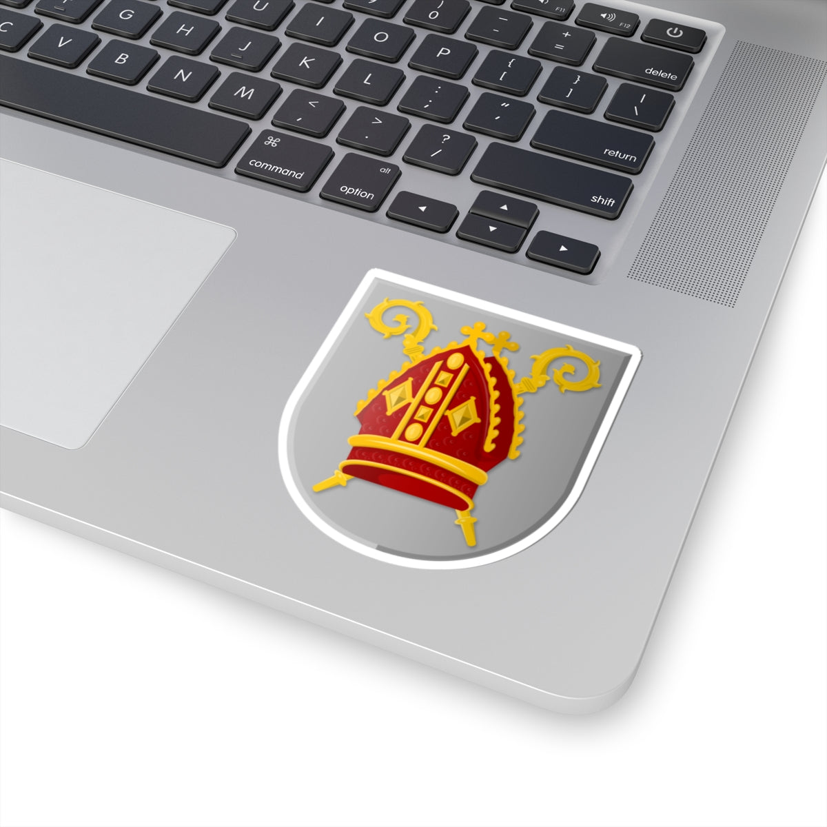 Abtsregt wapen (Netherlands) (Coat of Arms) STICKER Vinyl Kiss-Cut Decal