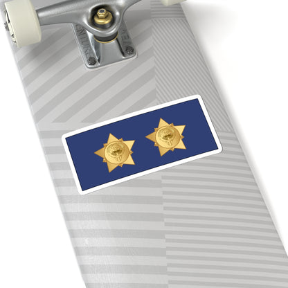 06. KAF CWO (Kuwait) (Military Rank) STICKER Vinyl Kiss-Cut Decal