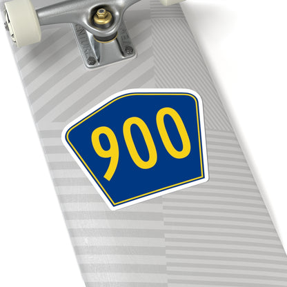 PR secondary 900 (Puerto Rico) (Road Sign) STICKER Vinyl Kiss-Cut Decal