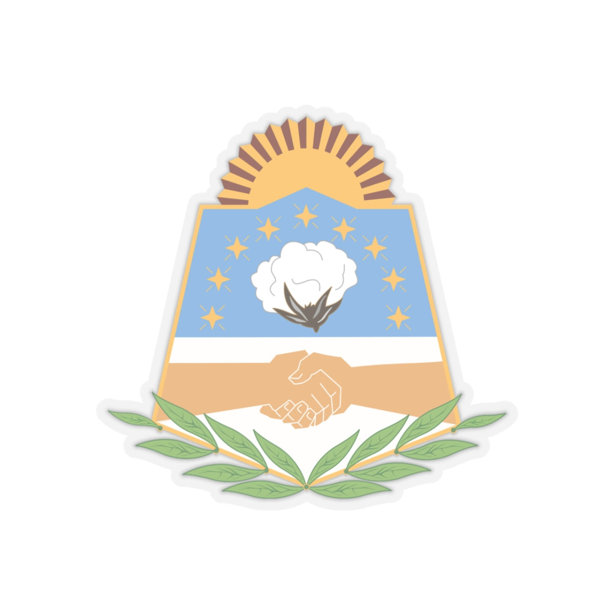 Coat of Arms Formosa Argentina - STICKER Vinyl Kiss-Cut Decal
