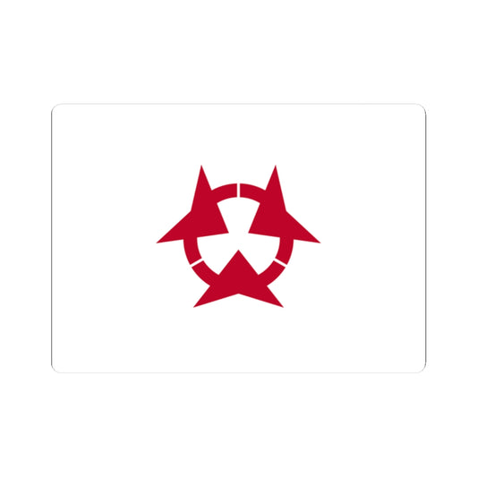 Flag of Oita Prefecture (Japan) STICKER Vinyl Kiss-Cut Decal