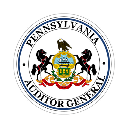 Seal of the Auditor General of Pennsylvania - STICKER Vinyl Kiss-Cut Decal