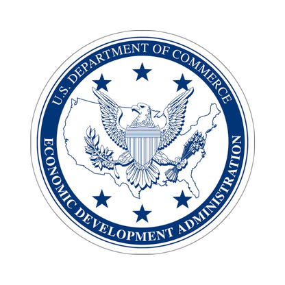 Seal of the United States Economic Development Administration - STICKER Vinyl Kiss-Cut Decal