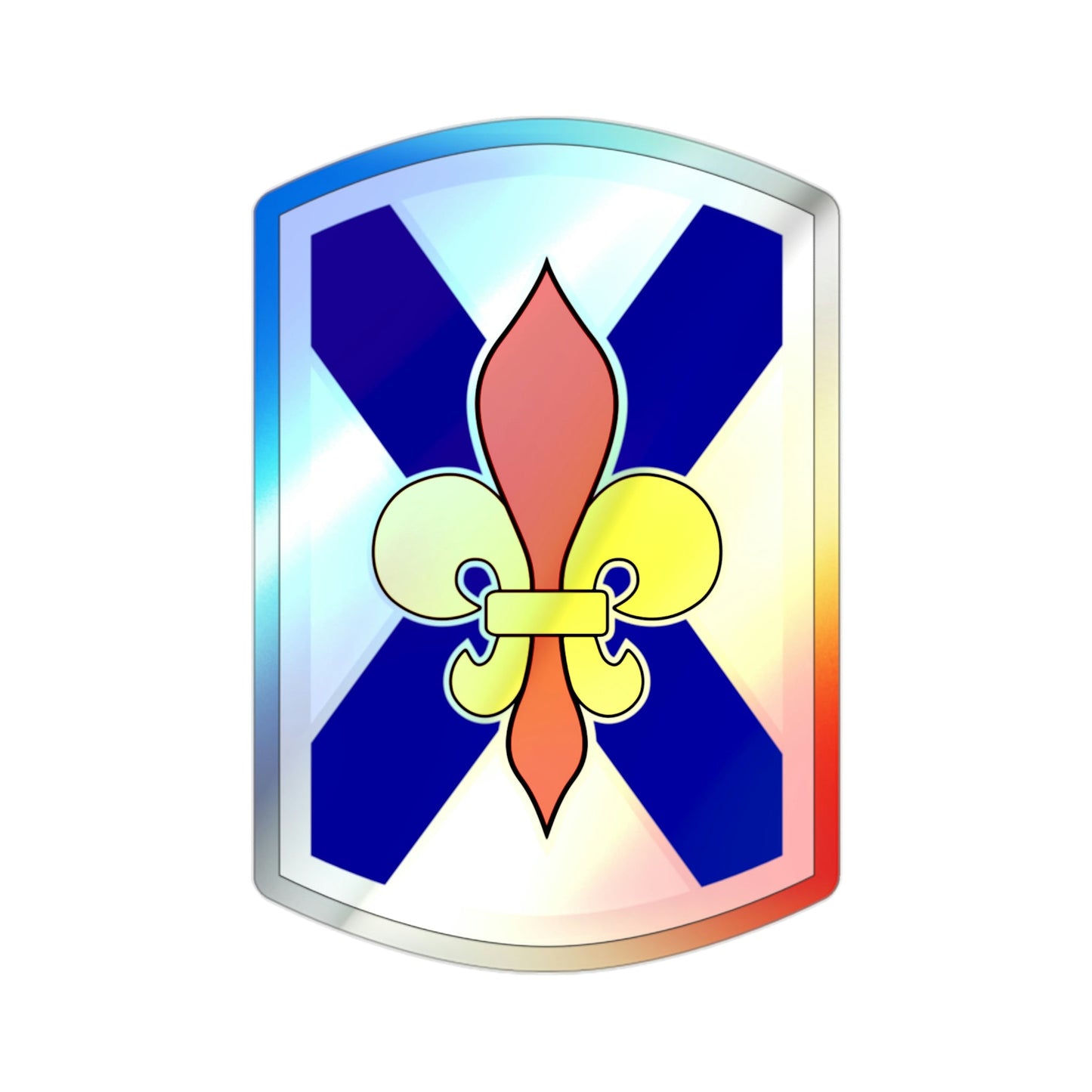 256th Infantry Brigade Combat Team (U.S. Army) Holographic STICKER Die-Cut Vinyl Decal-2 Inch-The Sticker Space