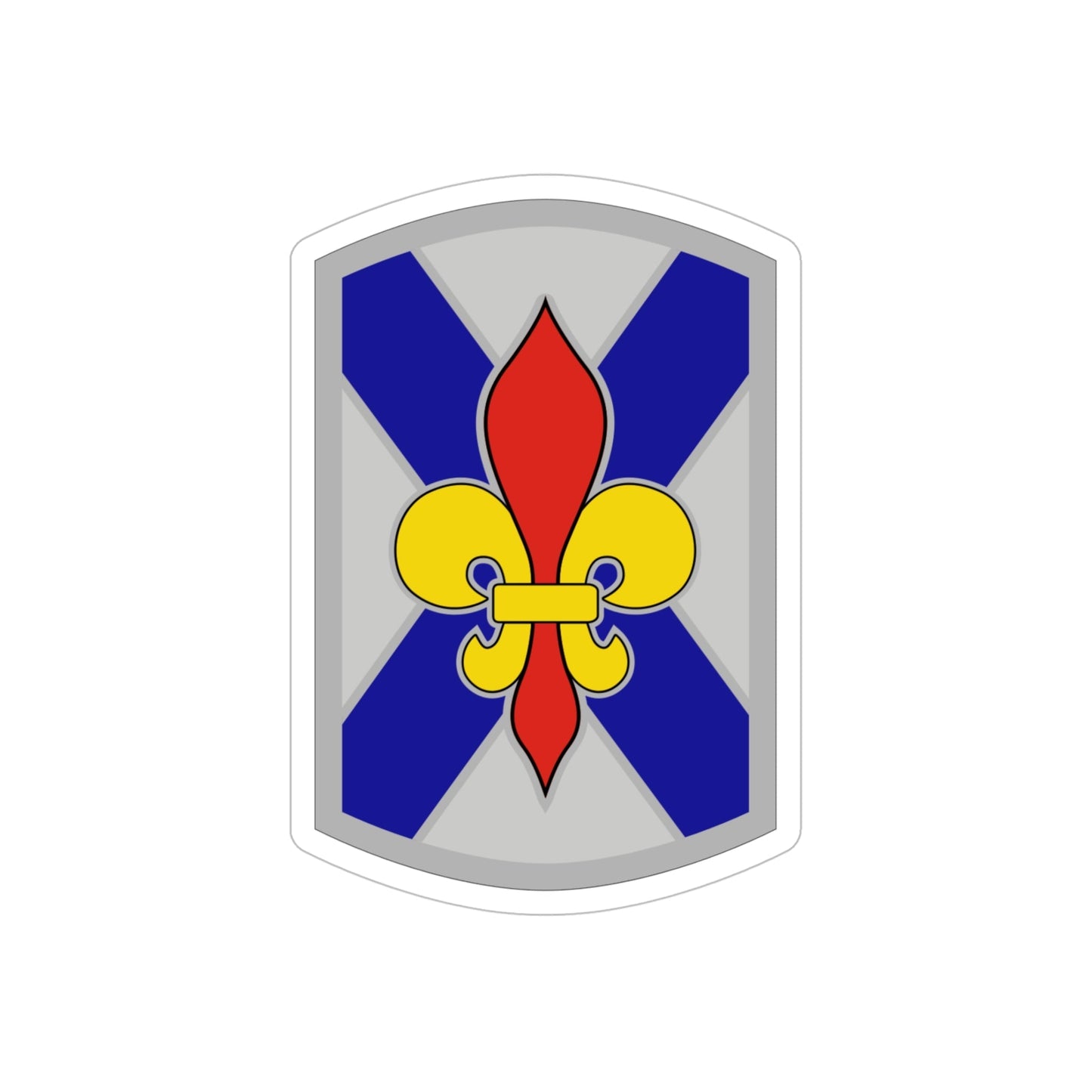 256th Infantry Brigade Combat Team (U.S. Army) REVERSE PRINT Transparent STICKER-5 Inch-The Sticker Space