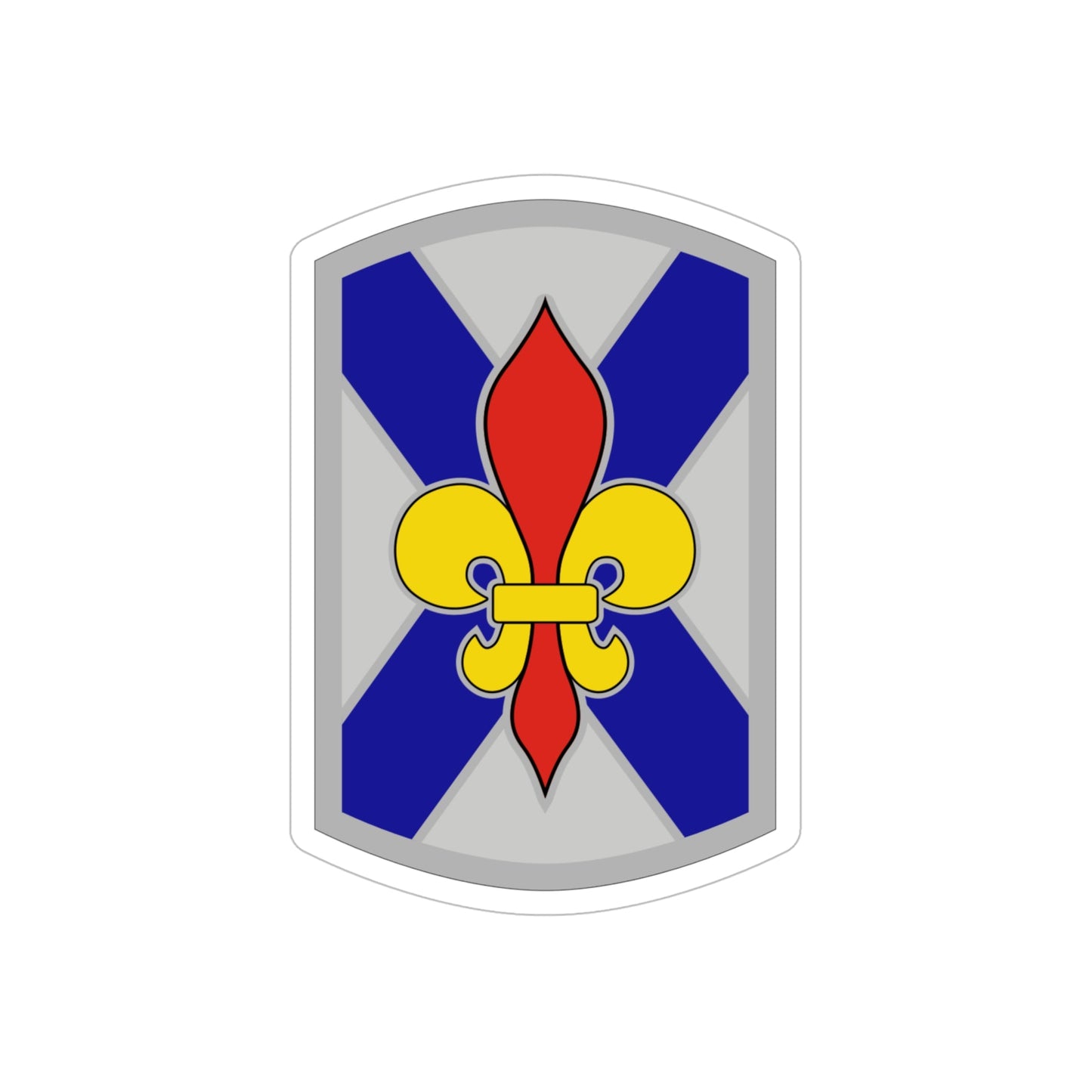 256th Infantry Brigade Combat Team (U.S. Army) REVERSE PRINT Transparent STICKER-6 Inch-The Sticker Space