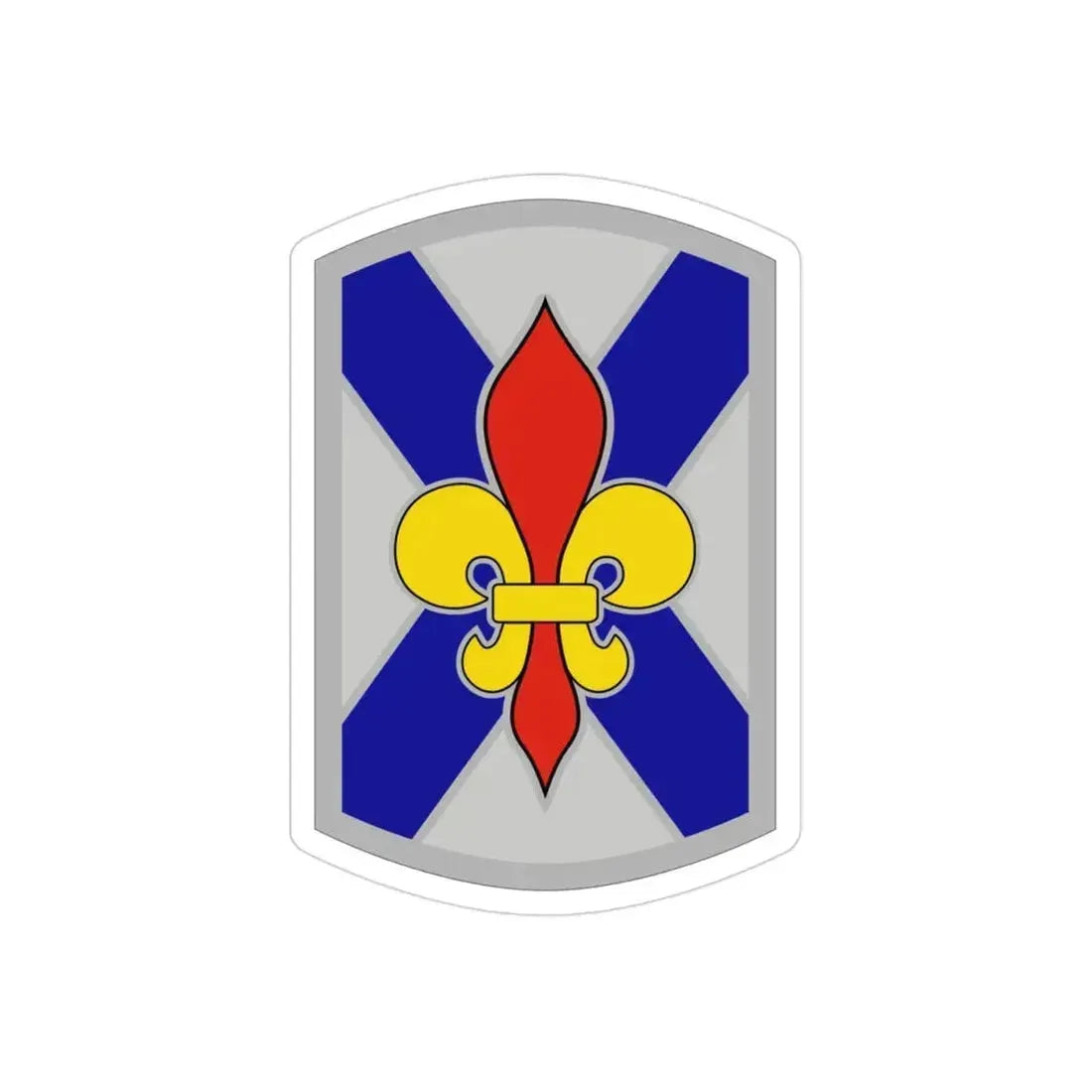 256th Infantry Brigade Combat Team (U.S. Army) REVERSE PRINT Transparent Die-Cut STICKER 3 Inch Die-Cut Transparent - The Sticker Space