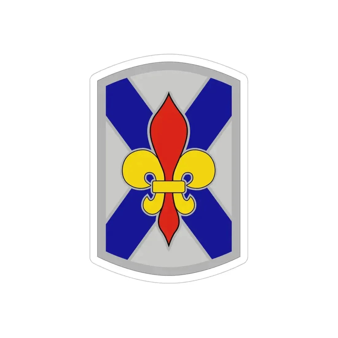 256th Infantry Brigade Combat Team (U.S. Army) REVERSE PRINT Transparent Die-Cut STICKER 6 Inch Die-Cut Transparent - The Sticker Space