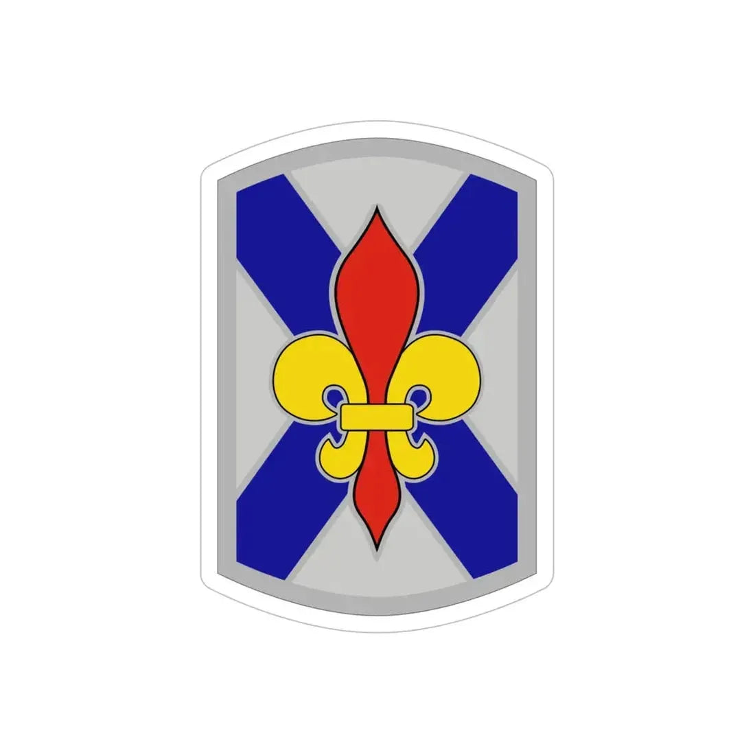 256th Infantry Brigade Combat Team (U.S. Army) REVERSE PRINT Transparent Die-Cut STICKER - The Sticker Space