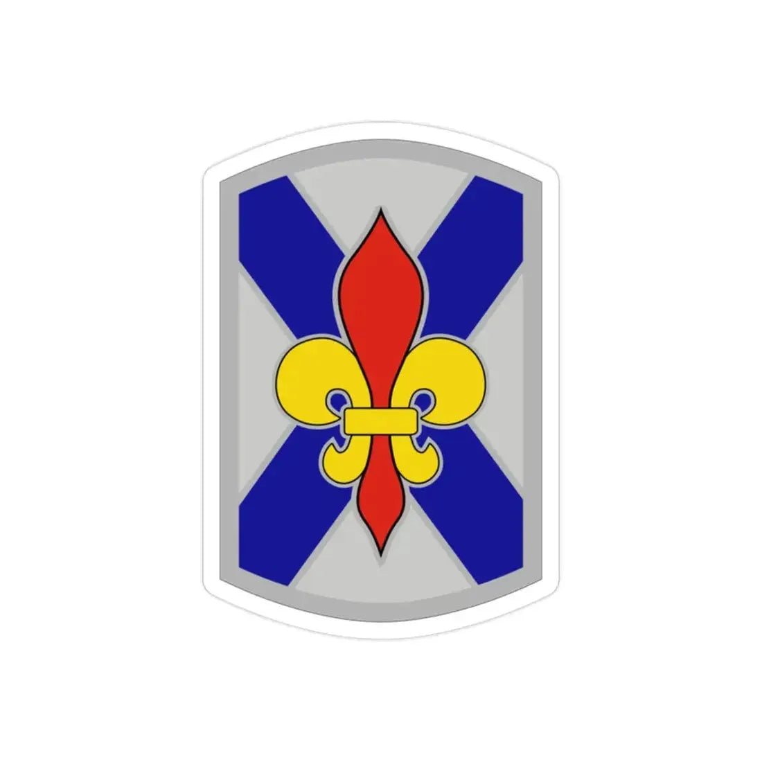 256th Infantry Brigade Combat Team (U.S. Army) REVERSE PRINT Transparent Die-Cut STICKER - The Sticker Space