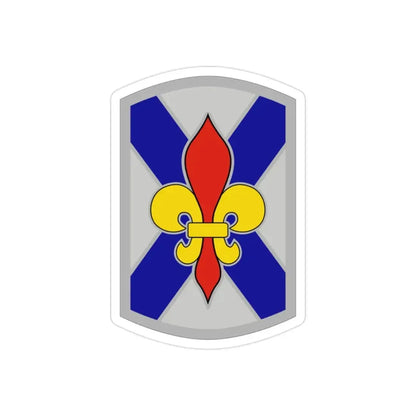 256th Infantry Brigade Combat Team (U.S. Army) REVERSE PRINT Transparent Die-Cut STICKER - The Sticker Space