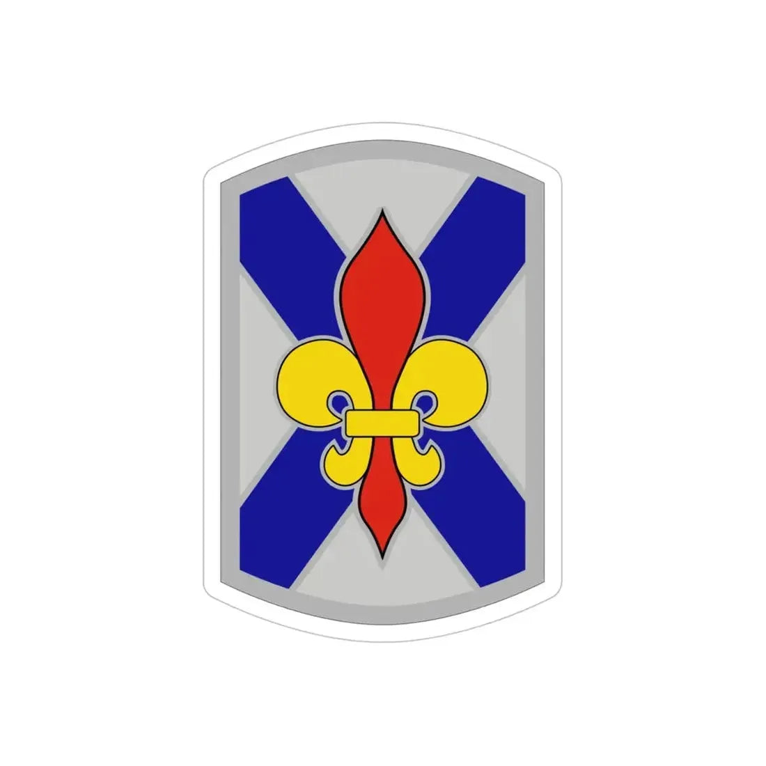 256th Infantry Brigade Combat Team (U.S. Army) REVERSE PRINT Transparent Die-Cut STICKER - The Sticker Space