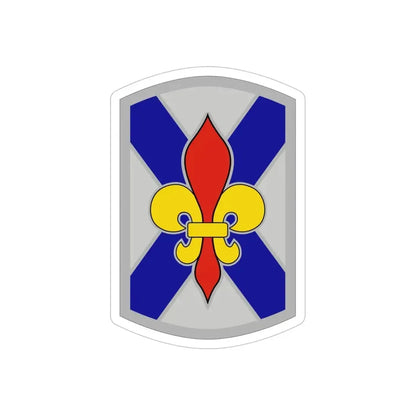256th Infantry Brigade Combat Team (U.S. Army) REVERSE PRINT Transparent Die-Cut STICKER - The Sticker Space