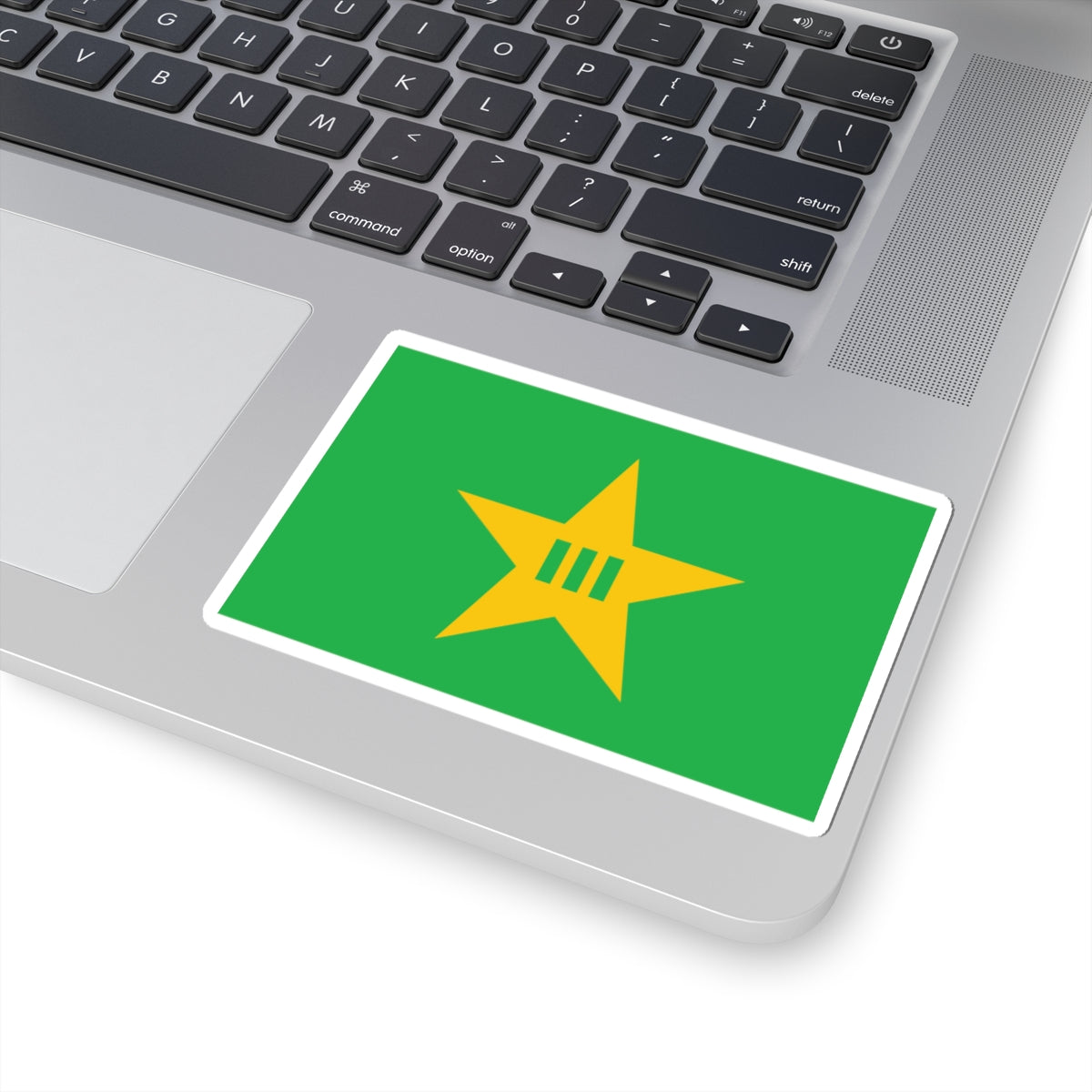 Flag of Okawa Kochi (Japan) STICKER Vinyl Kiss-Cut Decal