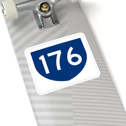 PR primary 176 (Puerto Rico) (Road Sign) STICKER Vinyl Kiss-Cut Decal