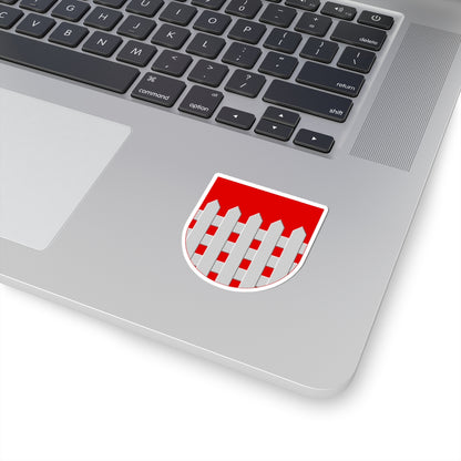 Pyhäntä.vaakuna (Finland) (Coat of Arms) STICKER Vinyl Kiss-Cut Decal