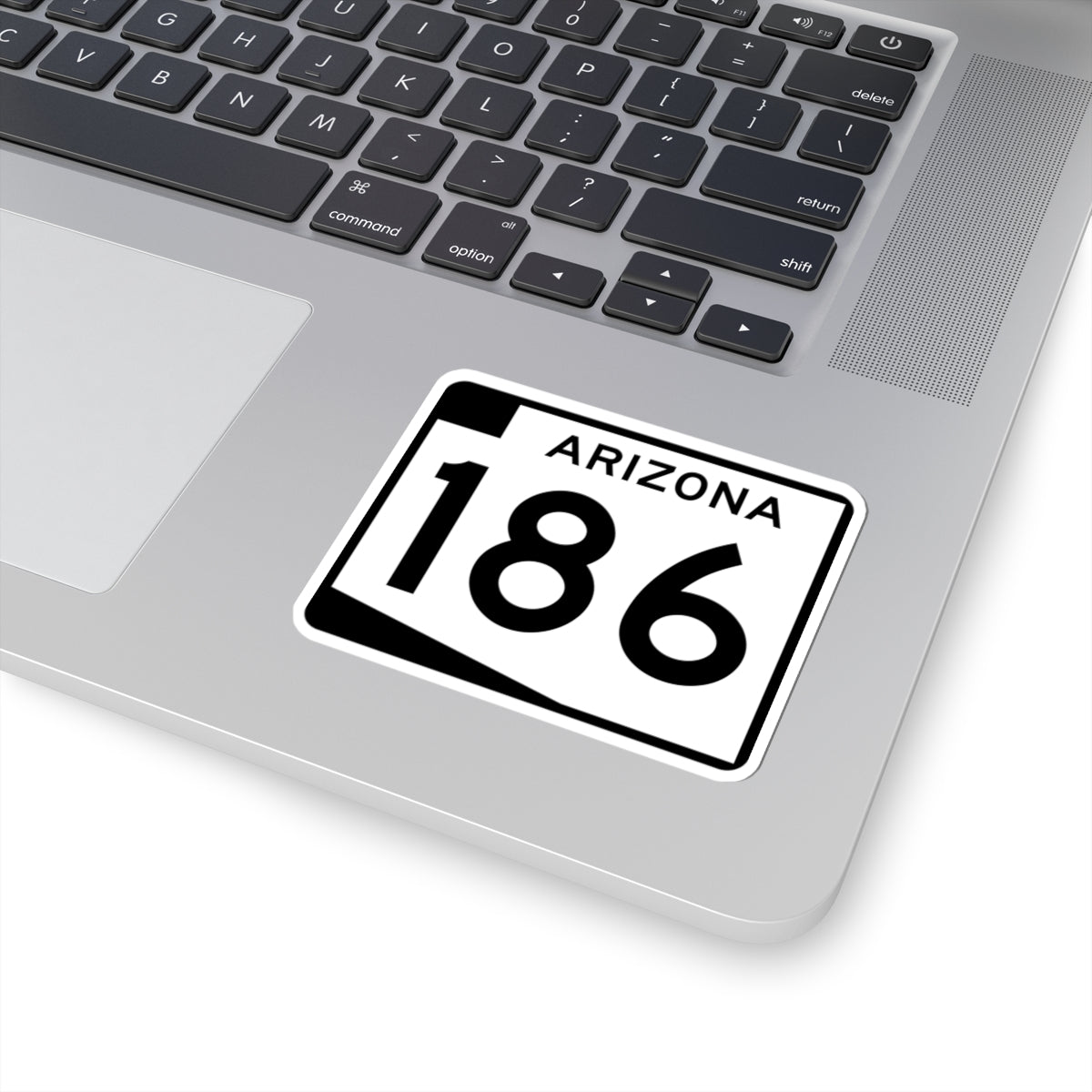 Arizona 186 (Arizona) (Road Sign) STICKER Vinyl Kiss-Cut Decal