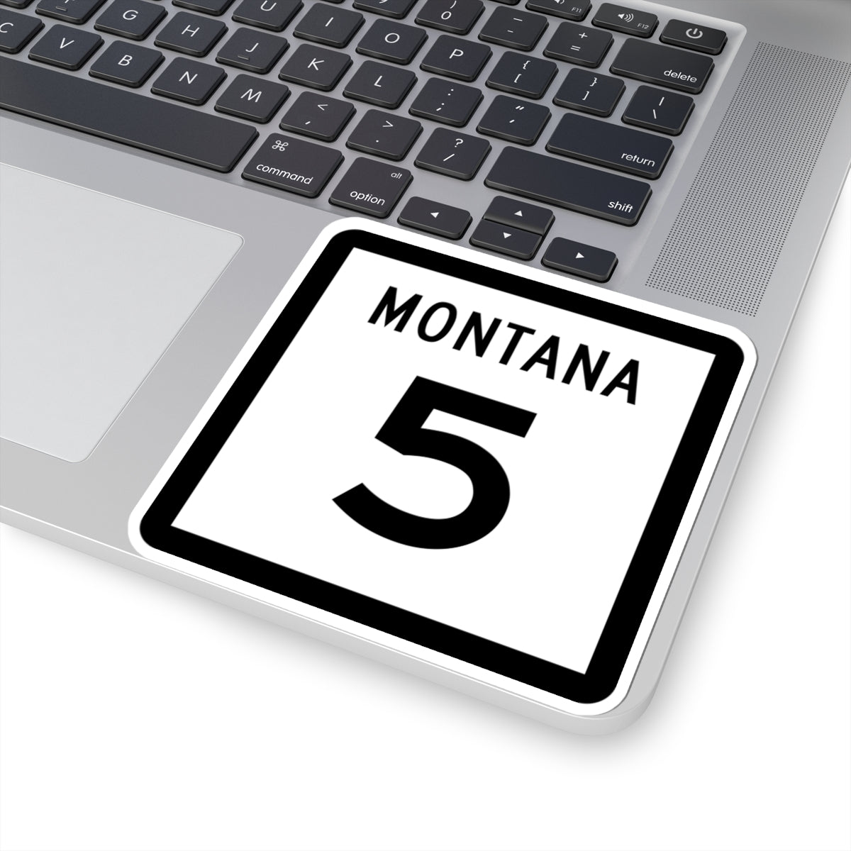 MT-5 (Montana) (Road Sign) STICKER Vinyl Kiss-Cut Decal