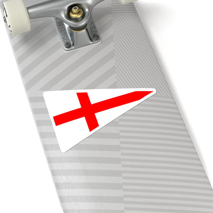 Burgee of c de mar almeria (Spain) STICKER Vinyl Kiss-Cut Decal