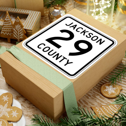 Jackson County Route 29 MN (Minnesota) (Road Sign) STICKER Vinyl Kiss-Cut Decal