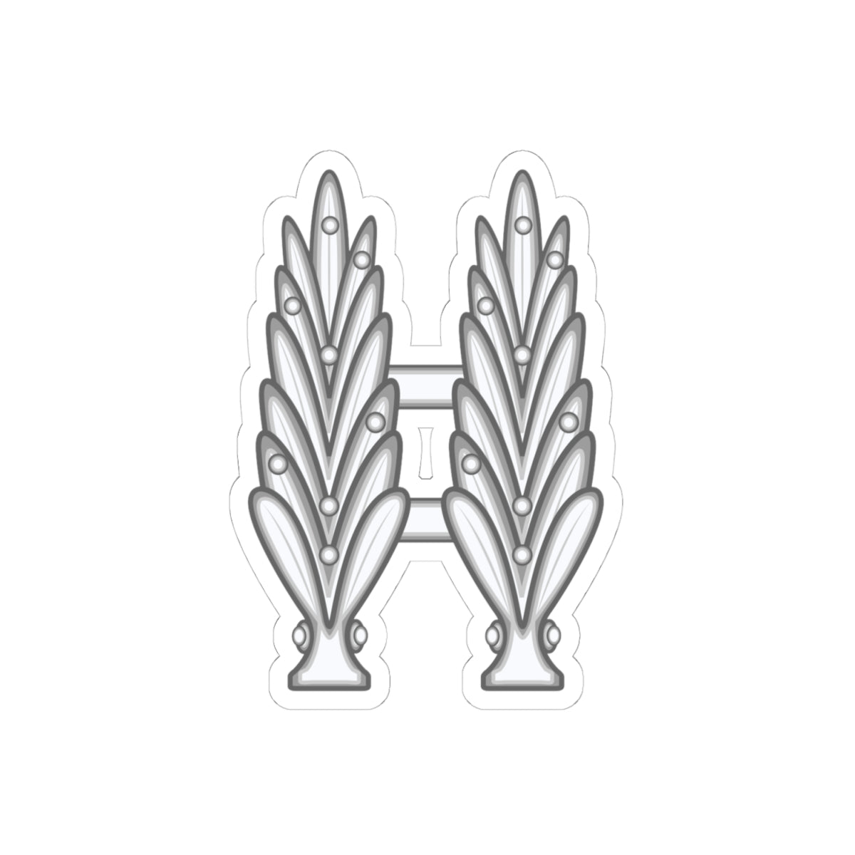 Dominican Republics Military First Lieutenant and Lieutenant Junior Grade Rank Insignia (Military Rank) STICKER Vinyl Kiss-Cut Decal