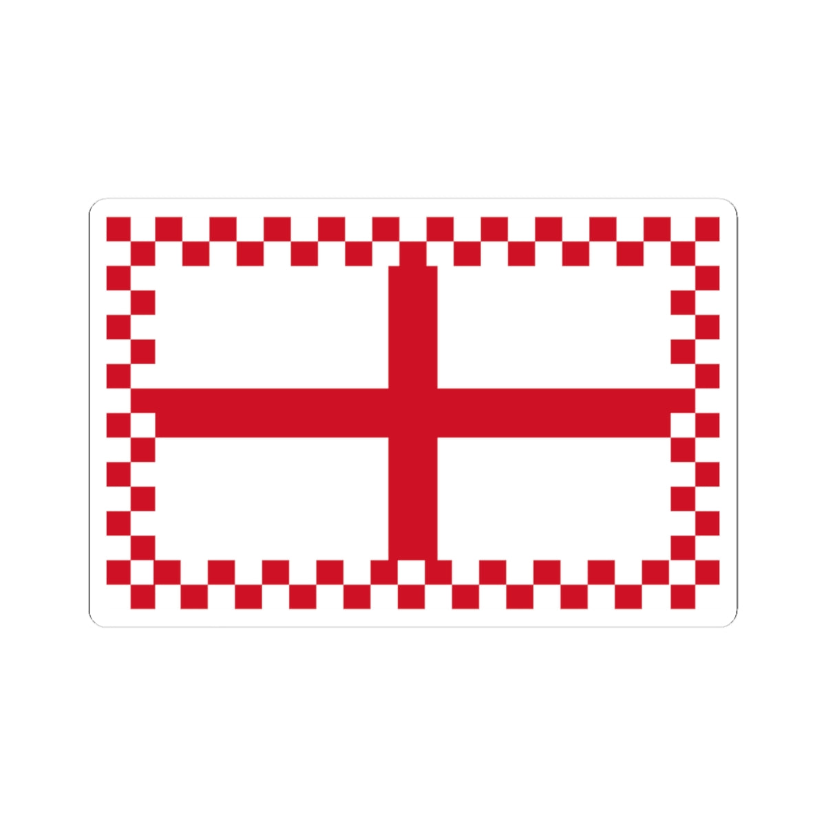 Royal African Company Flag (England) STICKER Vinyl Kiss-Cut Decal