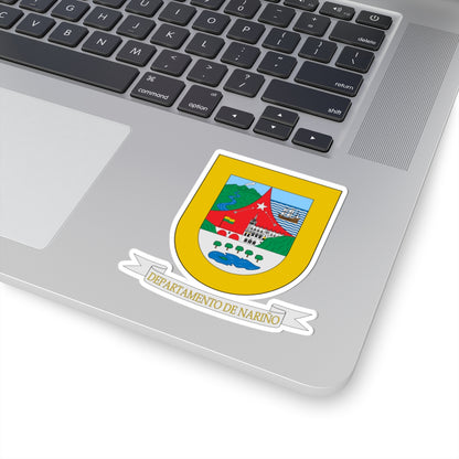 Escudo de Nariño (Colombia) (Coat of Arms) STICKER Vinyl Kiss-Cut Decal