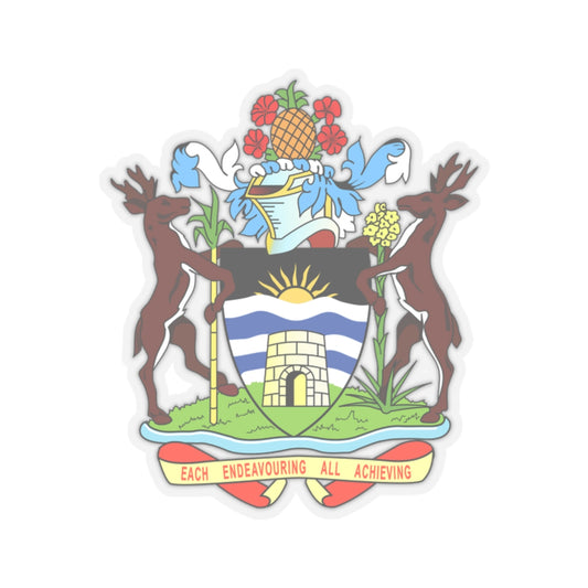 Coat of arms of Antigua and Barbuda - STICKER Vinyl Kiss-Cut Decal
